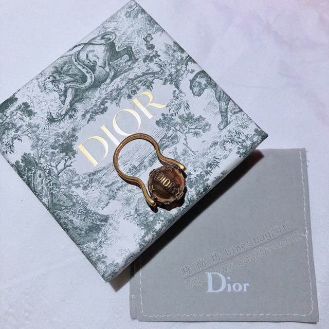 Dior飾品 迪奧時尚 新款轉運球戒指 Dior星星戒指  zgbq1159